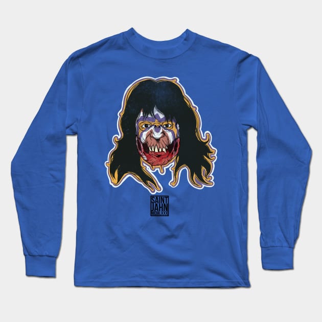 Parts Unknown: Warrior_Creep Long Sleeve T-Shirt by saintjahn